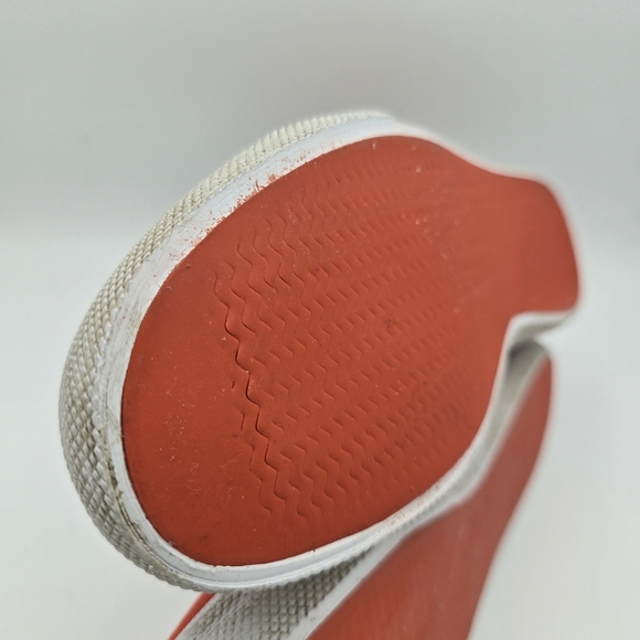 Sperry x Rebecca Minkoff Washed Canvas High Top Sneakers, Orange, Women's 7.5 - Picture 13 of 16